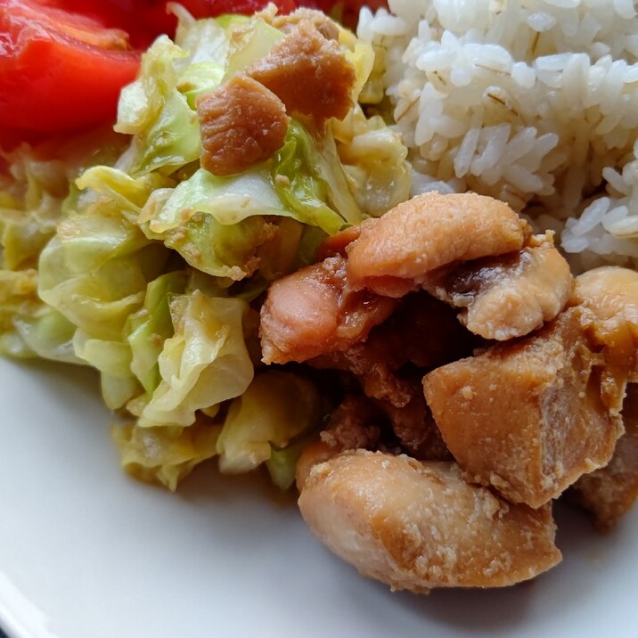 鶏もも肉の焼き鳥タレ漬け